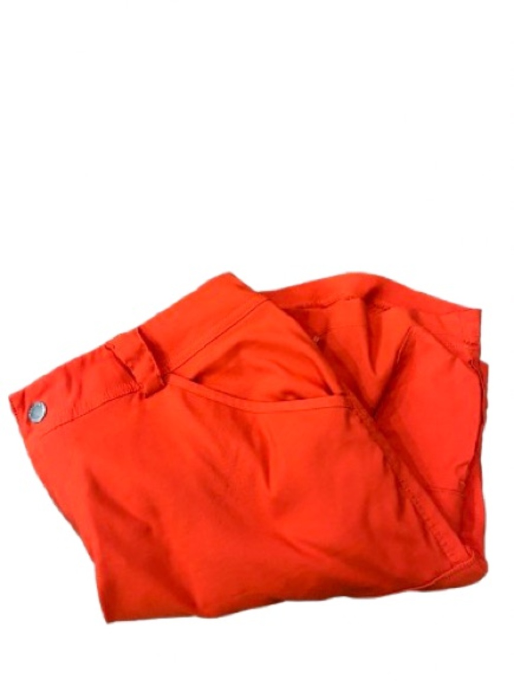 Duluth Trading Co Women’s Orange Cargo Shorts Size 10 - Picture 8 of 10